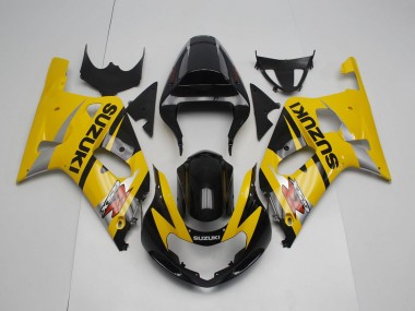 Purchase 2001-2003 Yellow Silver Glossy Black Suzuki GSXR 600 / GSXR 750 Motorcycle Fairing UK