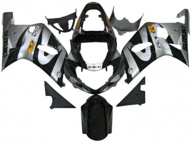 Purchase 2001-2003 Silver Black Yellow Suzuki GSXR 600 / GSXR 750 Motorcycle Fairings UK