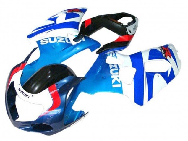 Purchase 2001-2003 White Blue Red Black Suzuki GSXR 600 / GSXR 750 Motorcycle Fairings UK