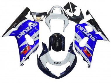 Purchase 2001-2003 White Blue Glossy Black Red Suzuki GSXR 600 / GSXR 750 Motorcycle Fairings UK