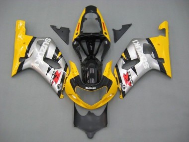 Purchase 2001-2003 Yellow Silver Glossy Black Red Suzuki GSXR 600 / GSXR 750 Motorcycle Fairings UK