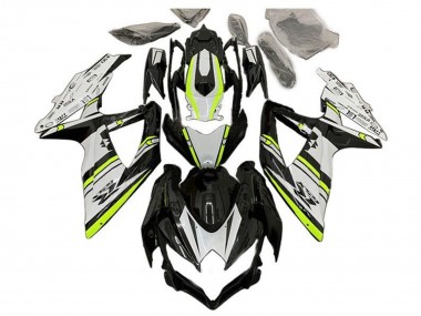 Purchase 2008-2010 White Green Glossy Black Suzuki GSXR 600 / GSXR 750 Motorcycle Fairings UK