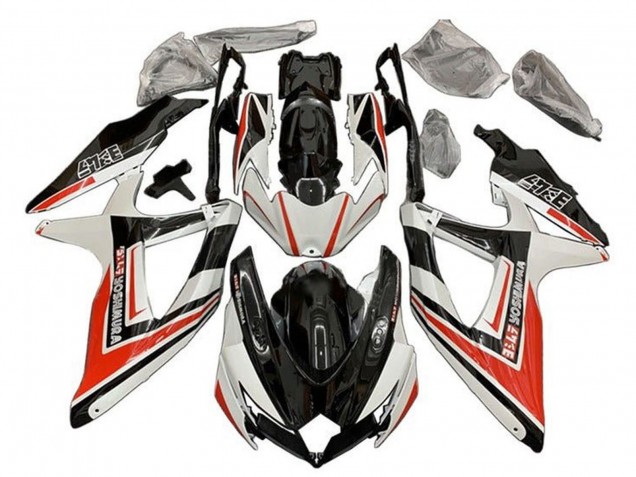 Purchase 2008-2010 White Orange Glossy Black Yoshimura Suzuki GSXR 600 / GSXR 750 Motorcycle Fairings UK