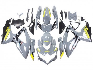 Purchase 2008-2010 Nardo Grey Yellow Black Suzuki GSXR 600 / GSXR 750 Motorcycle Fairings UK