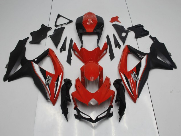 Purchase 2008-2010 Red Black White Silver Suzuki GSXR 600 / GSXR 750 Motorcycle Fairings UK
