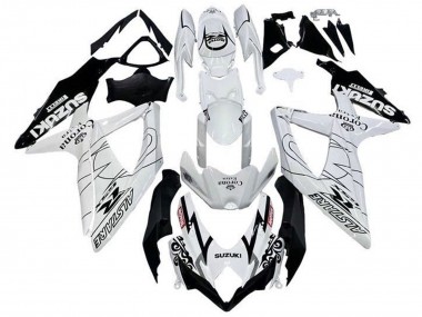 Purchase 2008-2010 White Black Alstare Corona Extra Motul Suzuki GSXR 600 / GSXR 750 Motorcycle Fairings UK