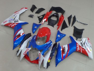 Purchase 2011-2024 Blue Red White Suzuki GSXR 600 / GSXR 750 Motorcycle Fairings UK