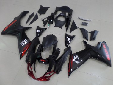 Purchase 2011-2024 Matte Black Glossy Black Red White Suzuki GSXR 600 / GSXR 750 Motorcycle Fairings UK