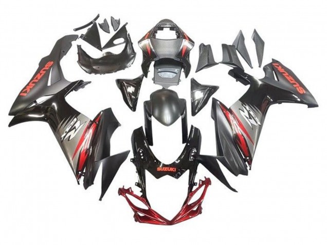 Purchase 2011-2024 Black Grey Red Suzuki GSXR 600 / GSXR 750 Motorcycle Fairings UK