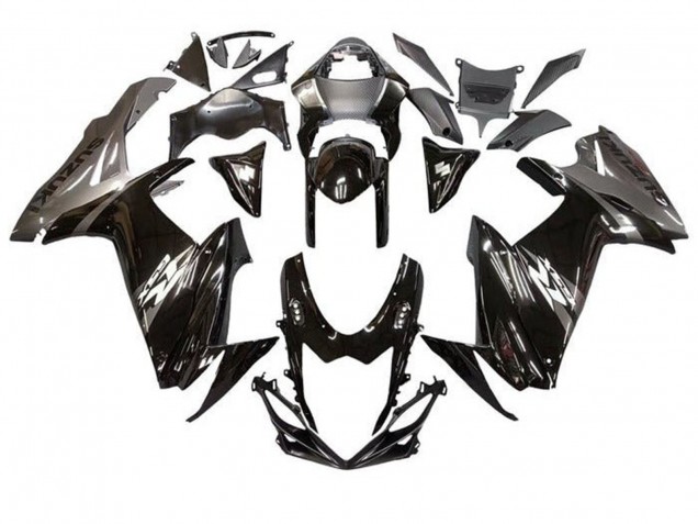 Purchase 2011-2024 Glossy Black Grey White Suzuki GSXR 600 / GSXR 750 Motorcycle Fairings UK