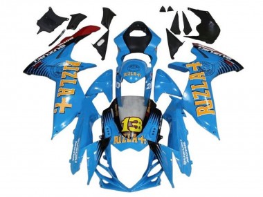 Purchase 2011-2024 Blue Yellow Red Black Rizla 13 Suzuki GSXR 600 / GSXR 750 Motorcycle Fairings UK
