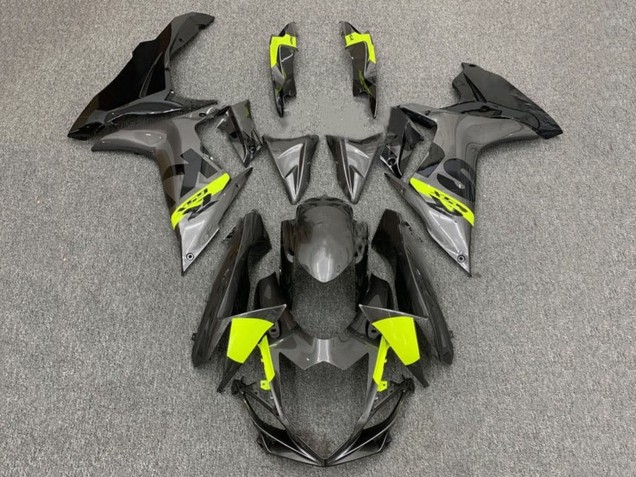 Purchase 2011-2024 Grey Black Neon Yellow Suzuki GSXR 600 / GSXR 750 Motorcycle Fairings UK