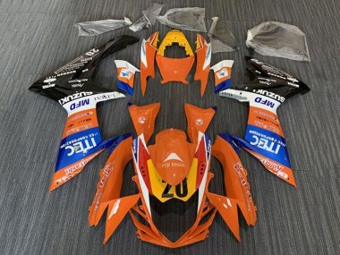 Purchase 2011-2024 Orange Blue White Black Yellow 20 Suzuki GSXR 600 / GSXR 750 Motorcycle Fairings UK