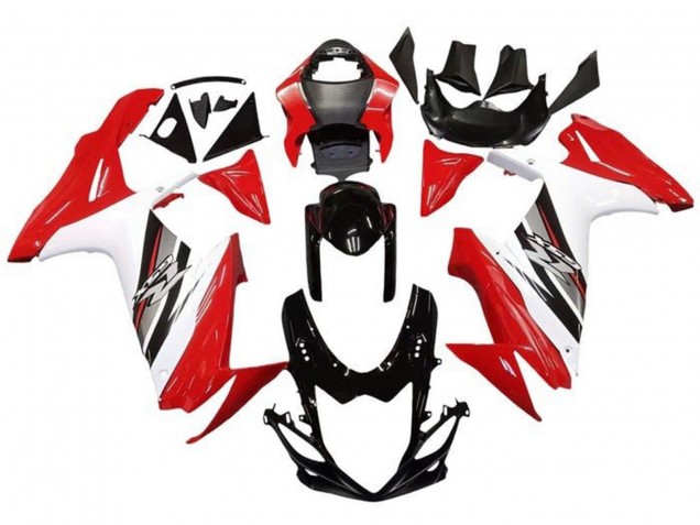 Purchase 2011-2024 Red White Black Suzuki GSXR 600 / GSXR 750 Motorcycle Fairing UK