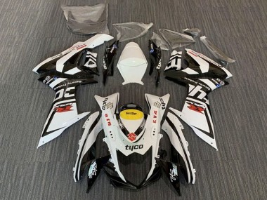Purchase 2011-2024 White Black Yellow Red Tyco Suzuki GSXR 600 / GSXR 750 Motorcycle Fairings UK