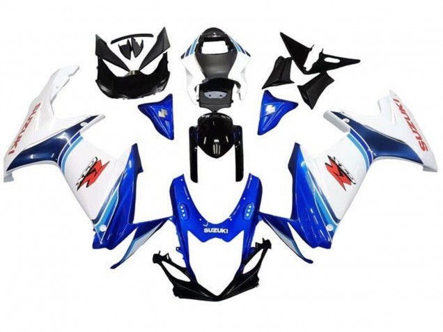 Purchase 2011-2024 White Blue Glossy Black Red Suzuki GSXR 600 / GSXR 750 Motorcycle Fairings UK