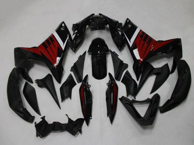 Purchase 2009-2015 Black Red White Yamaha FZ6R Motorcycle Fairings UK