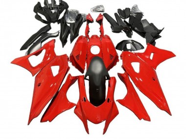Purchase 2021-2024 Red Matte Black Yamaha YZF R7 Motorcycle Fairings UK