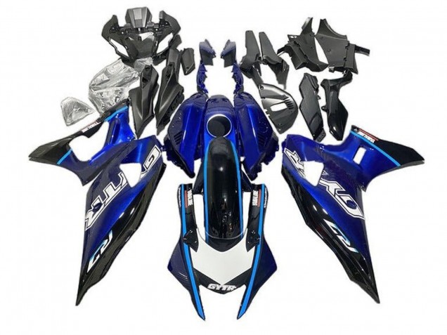 Purchase 2021-2024 Blue Black Light Blue Yamaha YZF R7 Motorcycle Fairings UK