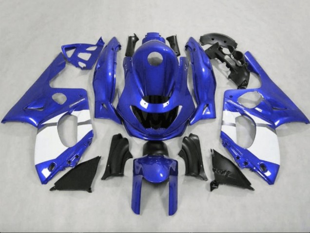 Purchase 1996-2007 Blue White Grey Black Yamaha YZF600R Thundercat Motorcycle Fairings UK