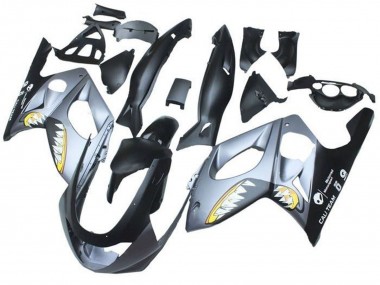 Purchase 1996-2007 Matte Black Grey Shark Yamaha YZF600R Thundercat Motorcycle Fairings UK