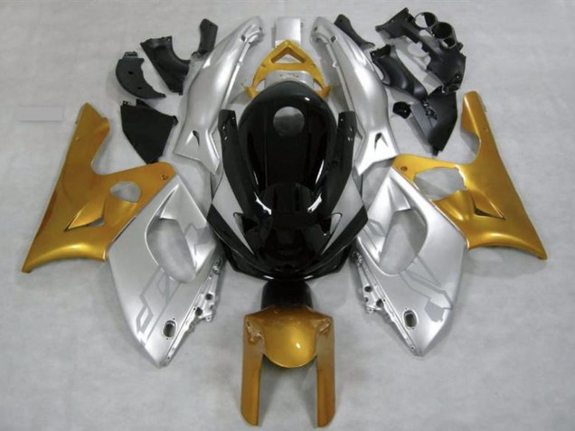 Purchase 1996-2007 Silver Gold Glossy Black Yamaha YZF600R Thundercat Motorcycle Fairings UK