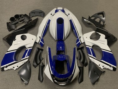 Purchase 1996-2007 White Dark Blue Yamaha YZF600R Thundercat Motorcycle Fairings UK