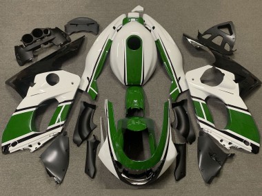 Purchase 1996-2007 White Green Yamaha YZF600R Thundercat Motorcycle Fairings UK