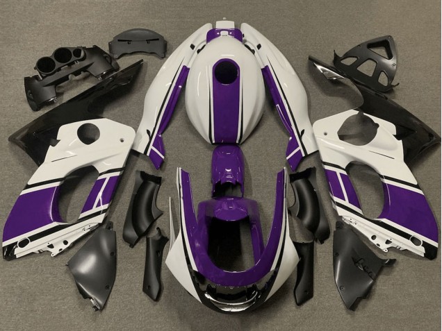Purchase 1996-2007 White Purple Black Yamaha YZF600R Thundercat Motorcycle Fairings UK