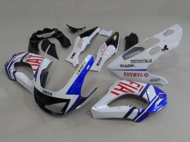 Purchase 1997-2007 White Blue & Red Fiat Yamaha YZF1000R Thunderace Motorcycle Fairings UK