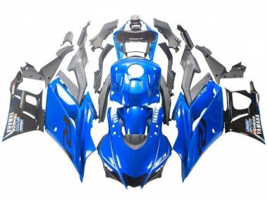 Purchase 2019-2021 Blue Black White Yamaha YZF R3/R25 Motorcycle Fairings UK