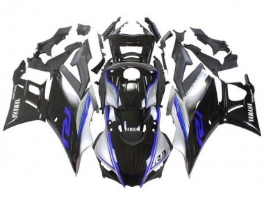 Purchase 2019-2021 Silver Black Blue Yamaha YZF R3/R25 Motorcycle Fairings UK