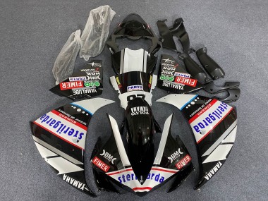 Purchase 2009-2011 White Black Red Sterilgarda Racing Yamaha YZF 1000 R1 Motorcycle Fairings UK