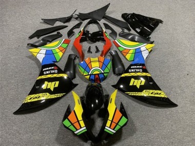 Purchase 2009-2011 Black Yellow HP Color Wheel Yamaha YZF 1000 R1 Motorcycle Fairings UK