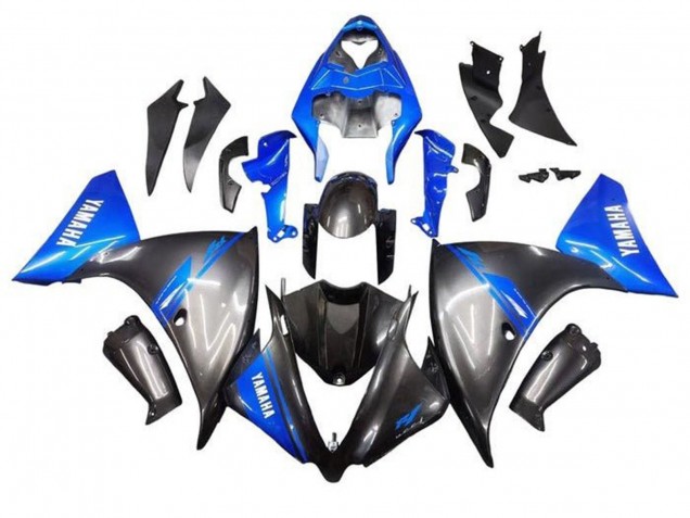 Purchase 2009-2011 Blue Grey Black Yamaha YZF 1000 R1 Motorcycle Fairings UK