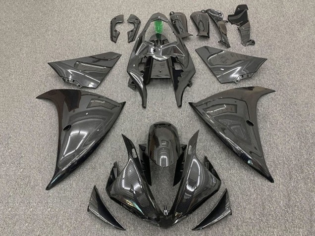 Purchase 2009-2011 Faux Carbon Fiber Yamaha YZF 1000 R1 Motorcycle Fairings UK