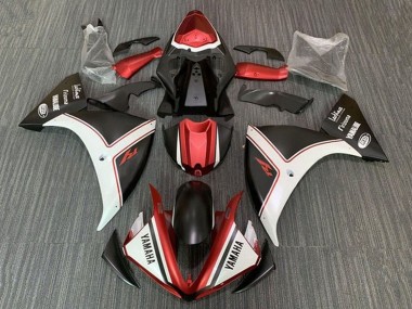 Purchase 2009-2011 White Red Matte Black Yamaha YZF 1000 R1 Motorcycle Fairings UK