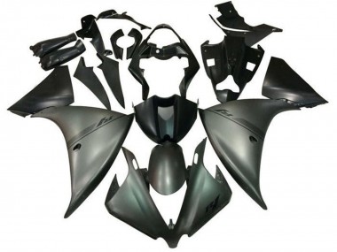 Purchase 2009-2011 Silver Matte Black Yamaha YZF 1000 R1 Motorcycle Fairings UK