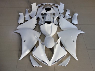 Purchase 2009-2011 White Yamaha YZF 1000 R1 Motorcycle Fairings UK