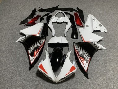 Purchase 2009-2011 White Red Black Yamaha YZF 1000 R1 Motorcycle Fairing Kits UK