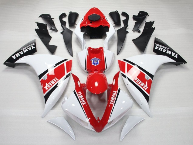 Purchase 2009-2011 White Red Black Yamaha YZF 1000 R1 Motorcycle Fairings UK