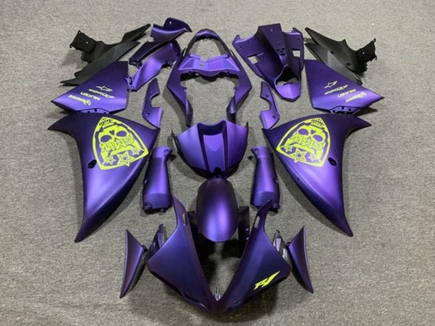 Purchase 2012-2014 Purple Neon Yellow Yamaha YZF 1000 R1 Motorcycle Fairings UK