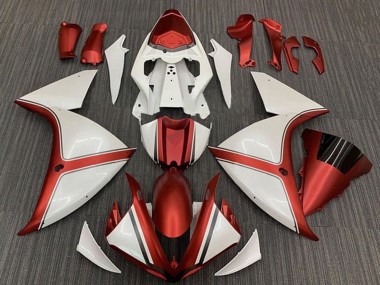 Purchase 2012-2014 White Orange Yamaha YZF 1000 R1 Motorcycle Fairings UK