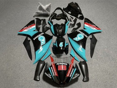 Purchase 2012-2014 Glossy Black Blue Petronas Yamaha YZF 1000 R1 Motorcycle Fairings UK