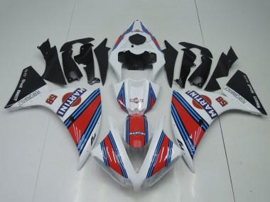 Purchase 2012-2014 White Red Blue Black Martini Yamaha YZF 1000 R1 Motorcycle Fairings UK