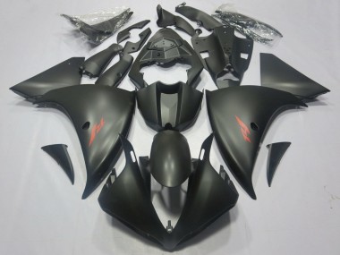 Purchase 2012-2014 Matte Black Red Decal Yamaha YZF 1000 R1 Motorcycle Fairings UK