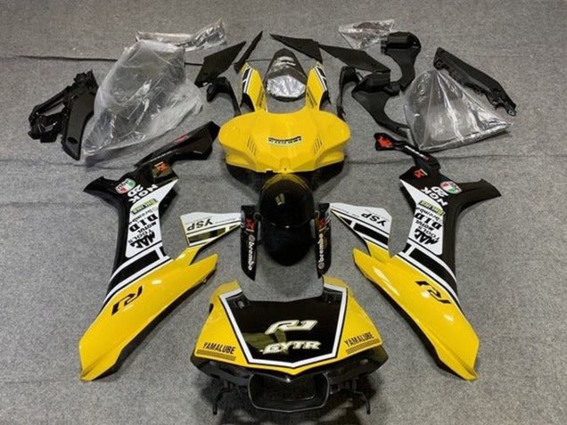 Purchase 2015-2019 Yellow White Black GYTR Yamaha YZF 1000 R1 Motorcycle Fairings UK