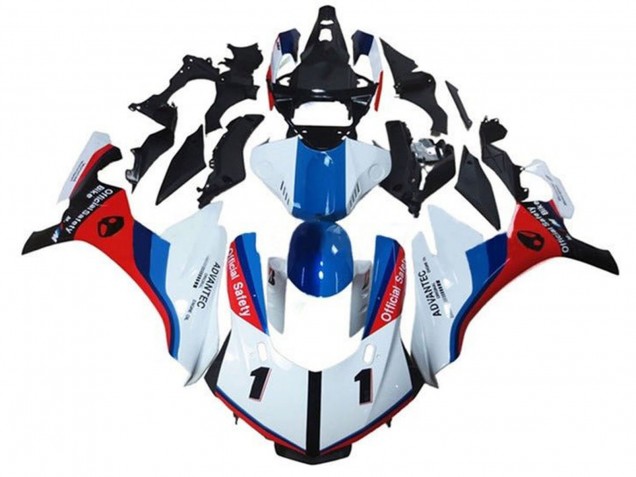 Purchase 2015-2019 White Blue Red Black Official Safety Yamaha YZF 1000 R1 Motorcycle Fairings UK