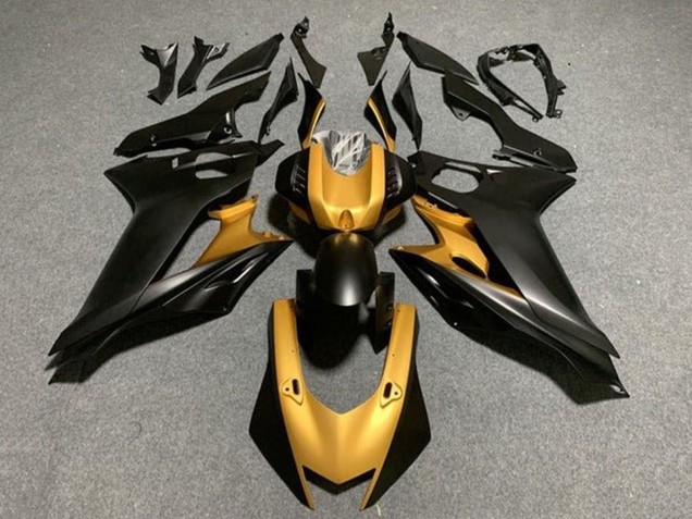 Purchase 2015-2019 Gold Matte Black Yamaha YZF 1000 R1 Motorcycle Fairings UK