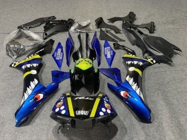 Purchase 2015-2019 Blue Yellow Black Shark Yamaha YZF 1000 R1 Motorcycle Fairings UK